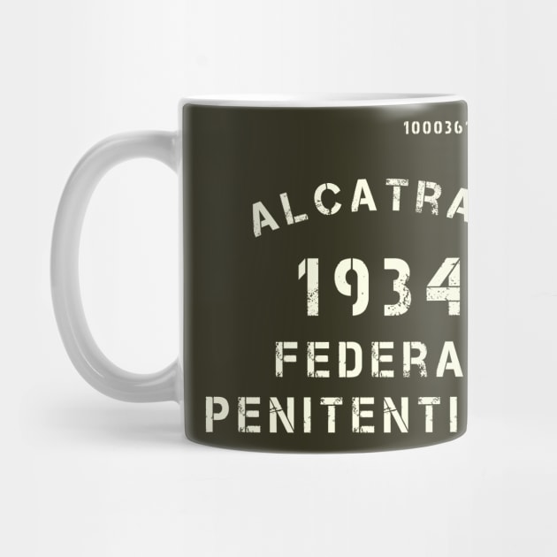 Alcatraz Prison Penitentiary Jail Prisoner Vintage by Closeddoor